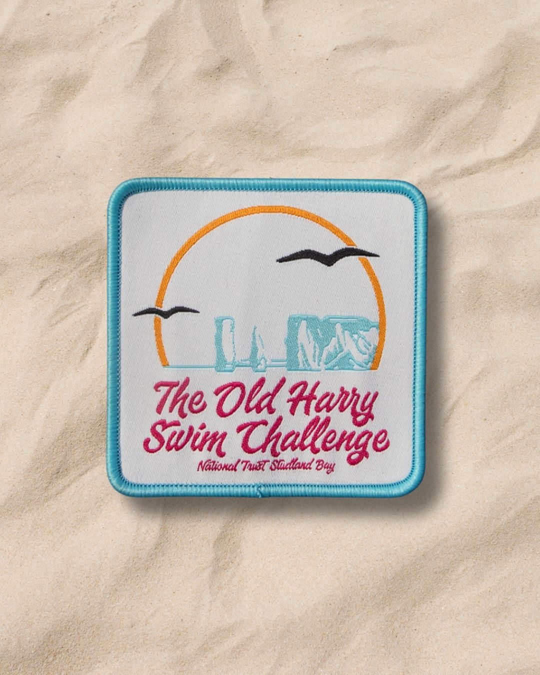 Old Harry Swim Challenge Sew on Patch