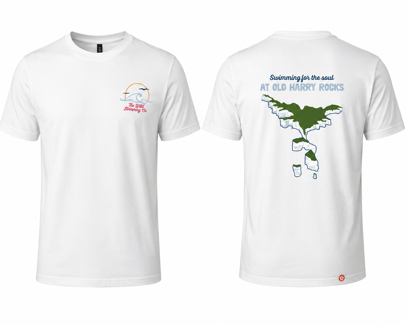 Swimming for the Soul T-Shirt — White