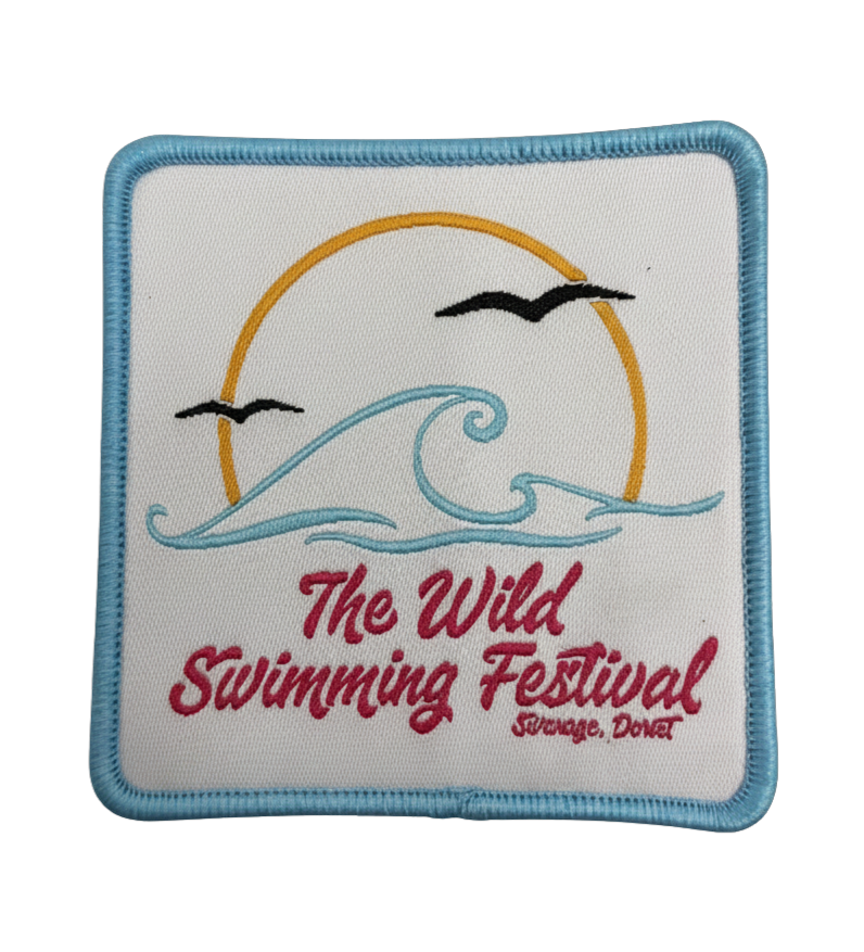 The Wild Swimming Festival Sew on Patch