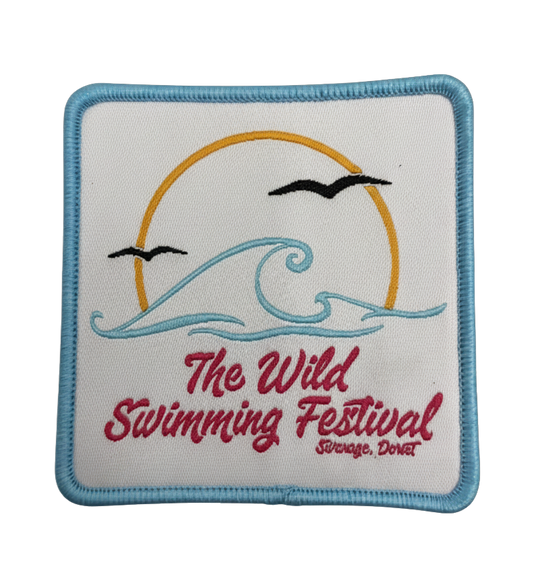 The Wild Swimming Festival Sew on Patch