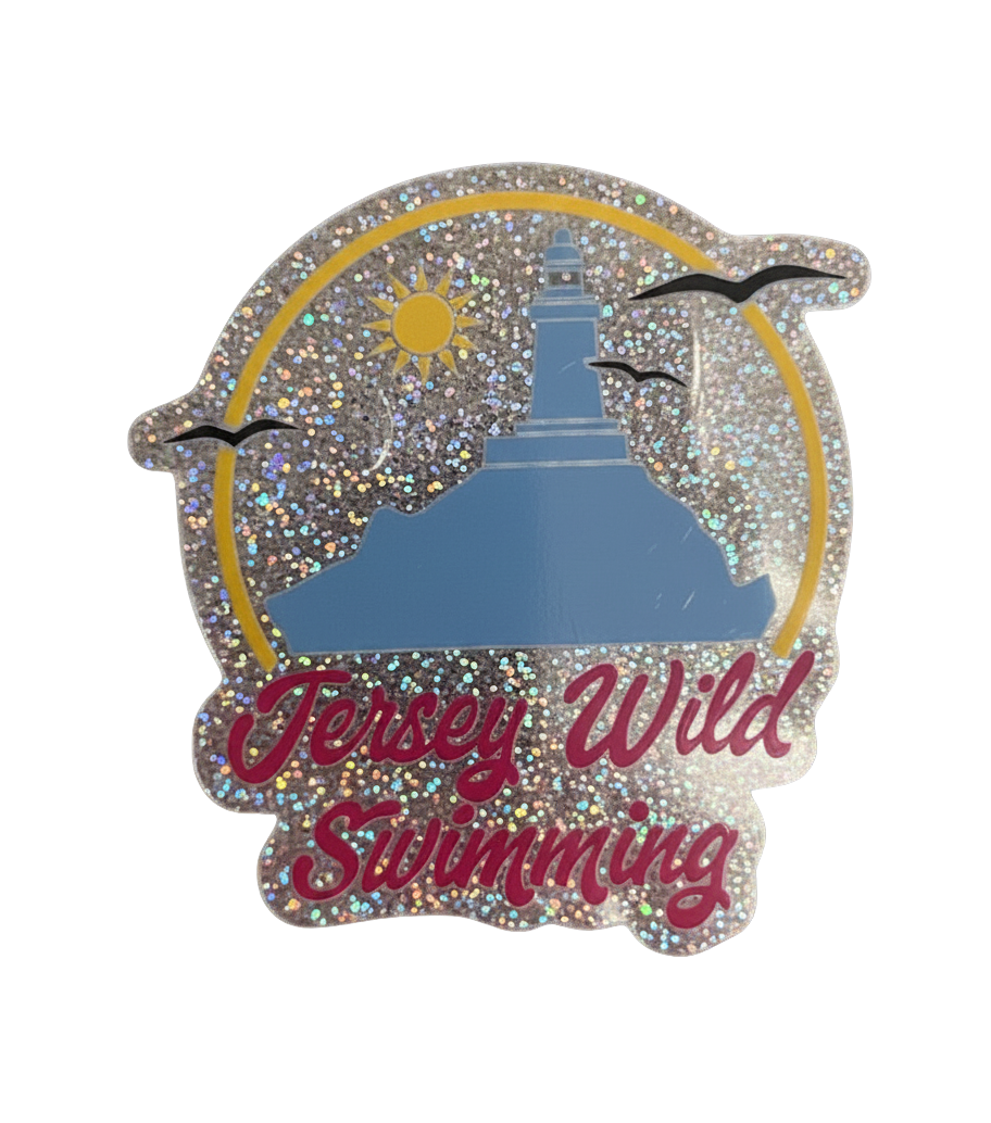 Jersey Wild Swimming Sticker